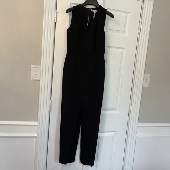 BCBGeneration Vest Jumpsuit Black, Size 0, New - Picture 1 of 8
